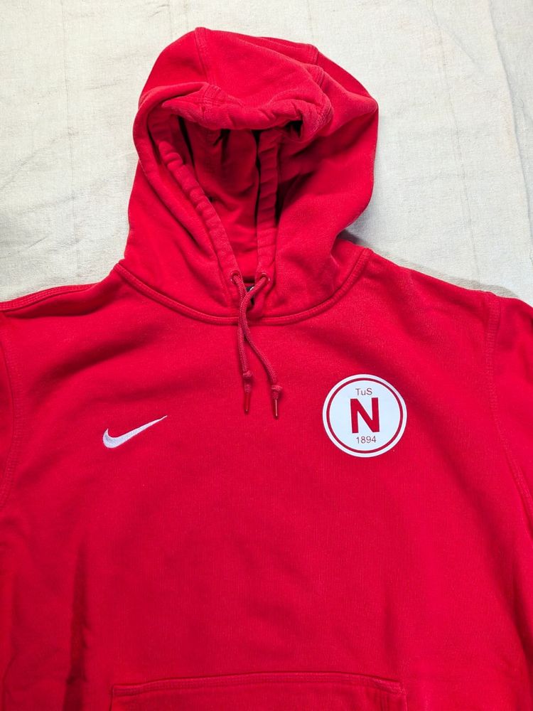 Nike Red Hoodie Streetwear Sweatshirt imagen 2